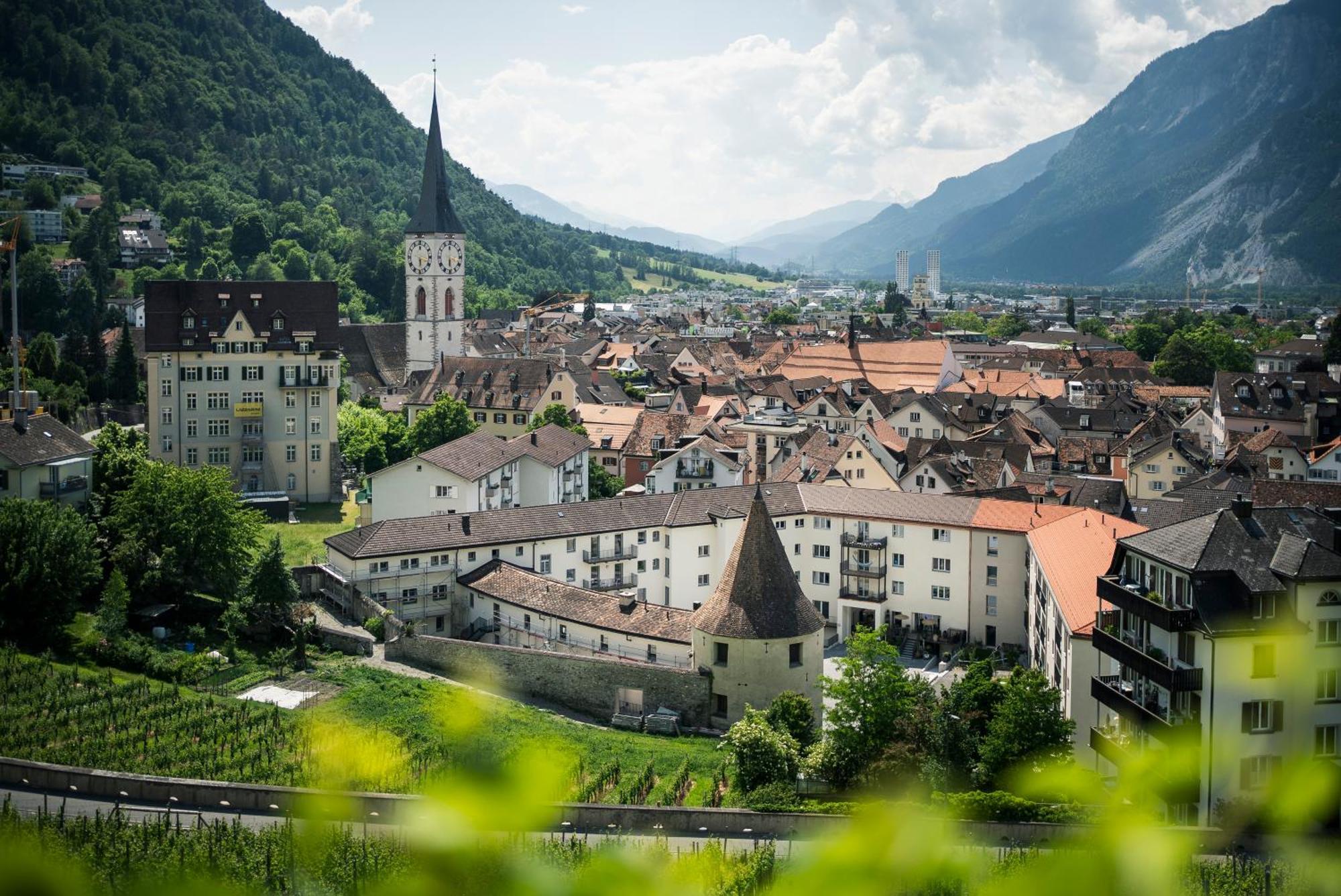 Bogentrakt Vandrarhem Chur Exteriör bild