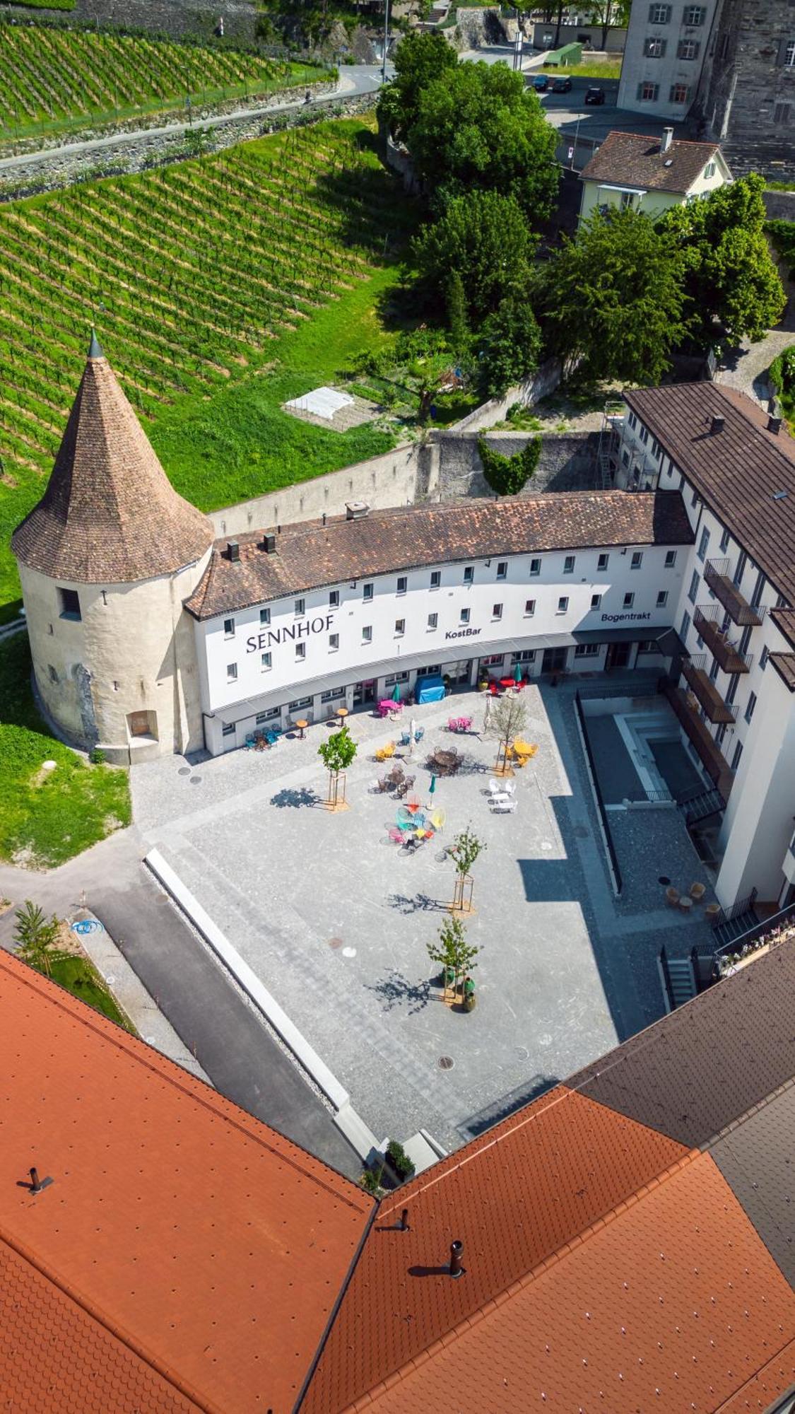 Bogentrakt Vandrarhem Chur Exteriör bild
